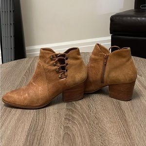 Brown booties